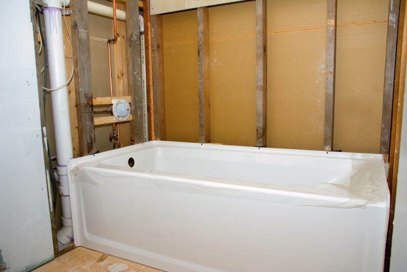 Refinished Tub in a Bathroom